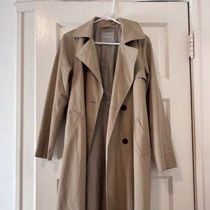 Everlane Modern Trench Coat Khaki